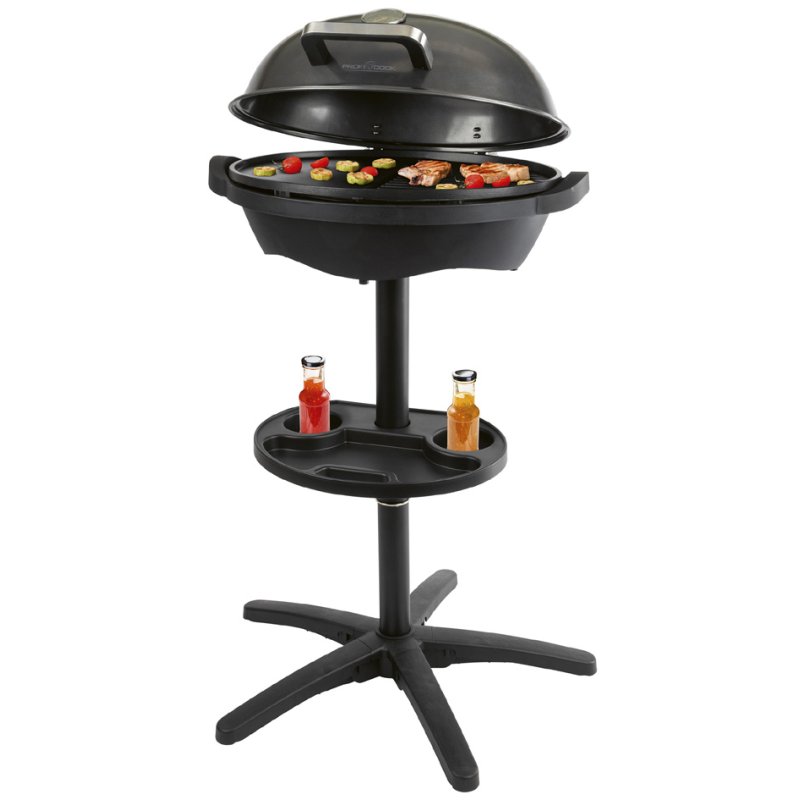 PROFI COOK barbecue électrique PC-BQS 1303, noir, 2400 watts, 47×34,5 cm